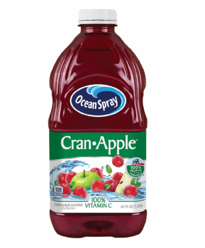 Ocean Spray® Cran-Apple™ Juice Drink Perspective: front