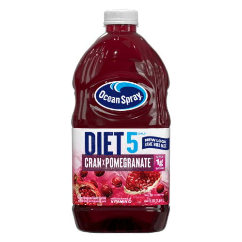 Ocean Spray Diet Cran-Pomegranate Juice Drink Perspective: front
