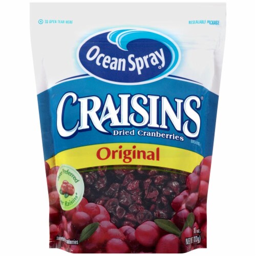 Ocean Spray Original Craisins Perspective: front