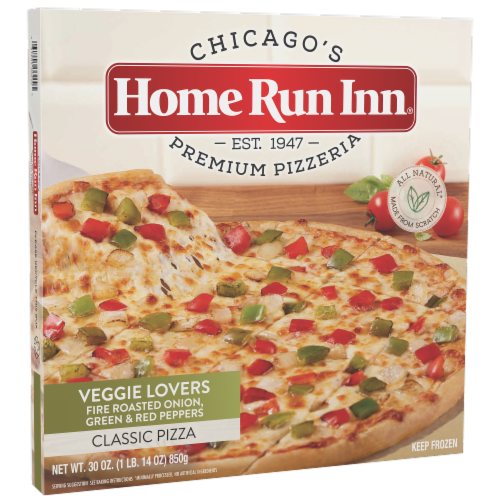 Home Run Inn® Veggie Deluxe Classic Frozen Pizza Perspective: front