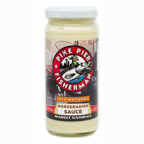Pike Pier Fisherman Horseradish Sauce Perspective: front