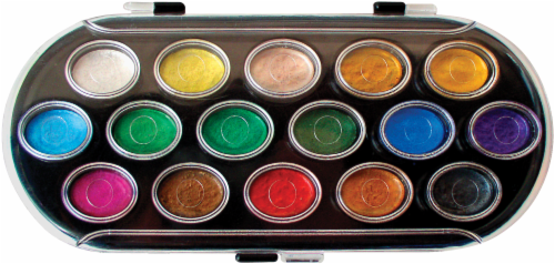 Yasutomo Pearlescent Watercolor Paint Set - Multi-Color, 16 pk - Smith's  Food and Drug