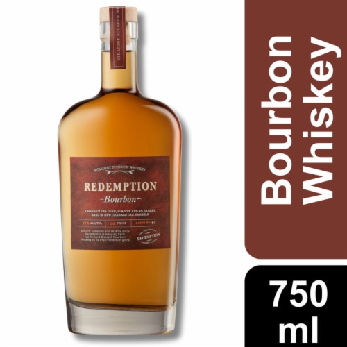 Redemption Indiana Straight Bourbon Whiskey Perspective: front