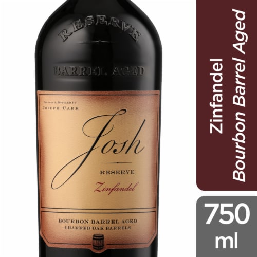 Josh Cellars Bourbon Barrel Aged Reserve Zinfandel California Red Wine Perspective: front