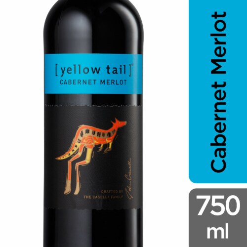 Yellow Tail Cabernet Sauvignon/Merlot Blend-Bordeaux Cabernet Based Australia Red Wine