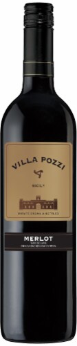 Villa Pozzi Merlot Perspective: front