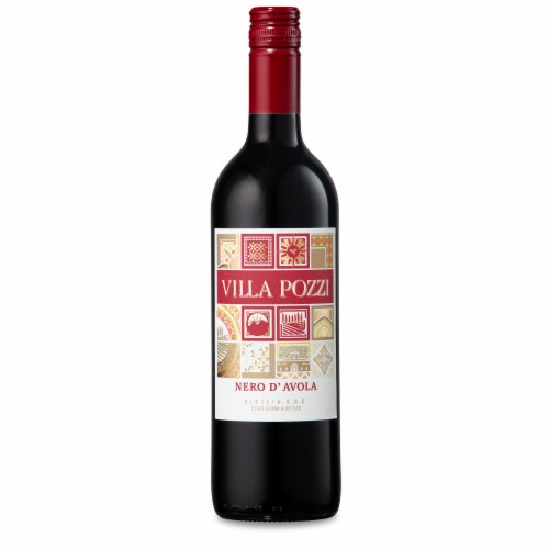 Villa Pozzi Nero D'Avola Italy Red Wine Perspective: front