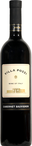 Villa Pozzi Cabernet Sauvignon Perspective: front