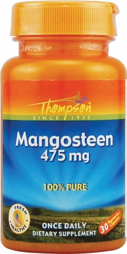 Thompson Mangosteen 475 mg Perspective: front