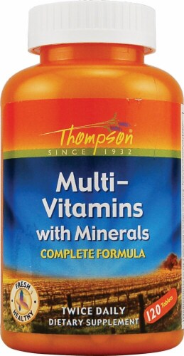 Thompson  Multi-Vitamin with Minerals Perspective: front