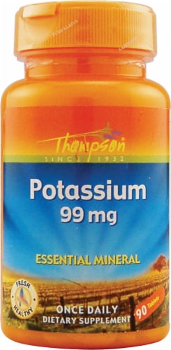 Thompson  Potassium Tablets Perspective: front