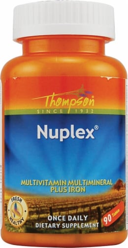 Thompson  Nuplex® Multivitamin with Iron Perspective: front