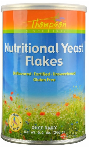 Thompson  Nutritional Yeast Flakes Perspective: front