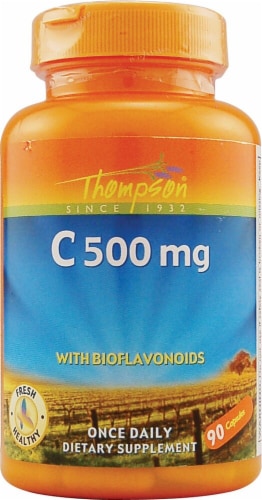 Thompson  Vitamin C Capsules Perspective: front