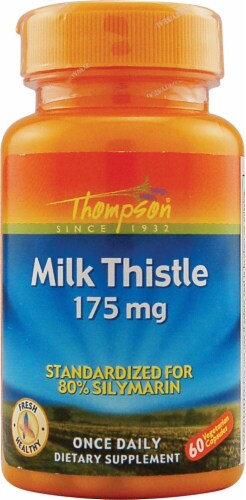 Thompson Milk Thistle 175 mg Perspective: front