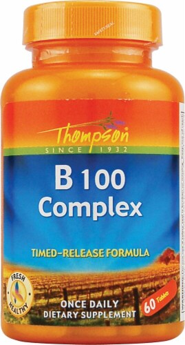 Thompson  B 100 Complex Timed-Release Capsules Perspective: front