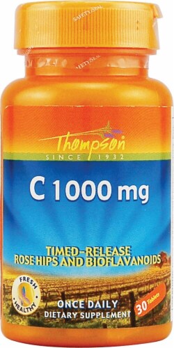 Thompson  C Plus Rose Hips and Bioflavonoids Tablets Perspective: front