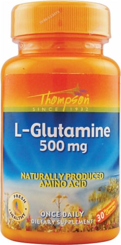 Thompson L-Glutamine 500 mg Perspective: front