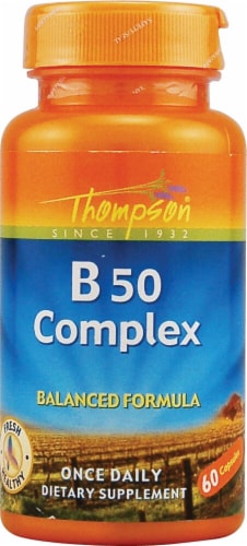 Thompson  B 50 Complex Capsules Perspective: front