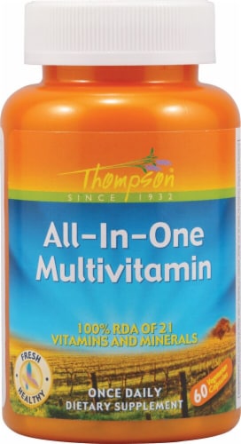 Thompson  All-In-One Multivitamin Perspective: front