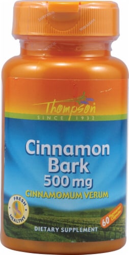 Thompson Cinnamon Bark 500 mg Perspective: front