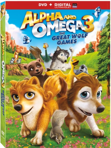 Alpha and Omega 3: The Great Wolf Games (2014 - DVD/UltraViolet) Perspective: front