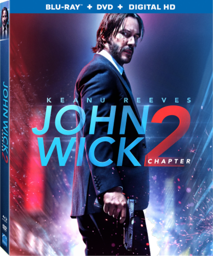 John Wick: Chapter 2 (2017 - Blu-ray/DVD/Digital Copy) Perspective: front