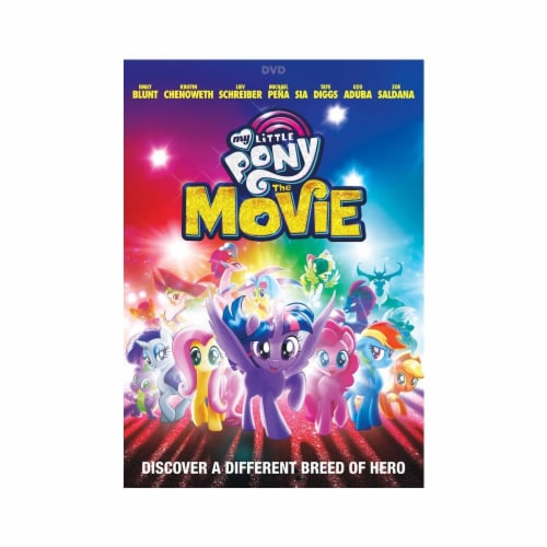 My Little Pony The Movie (2017 - DVD) Perspective: front