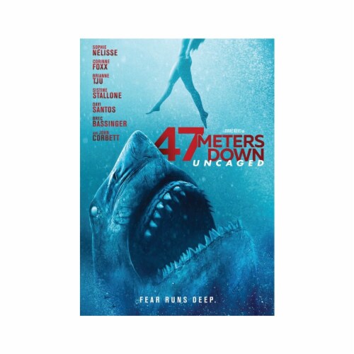 47 Meters Down: Uncaged (2019 - DVD) Perspective: front