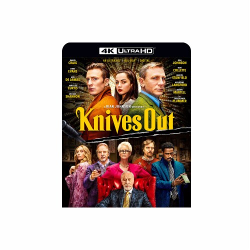 Knives Out (2019 - 4K Ultra HD/Blu-Ray/Digital Code) Perspective: front