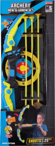 Misco Sports Archery Light Up Bow & Arrow Set Perspective: front