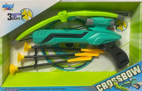 Misco Toys Crossbow Set With 3 Suction Cup Darts Perspective: front
