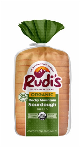 Rudi's Organic Sourdough Bread Perspective: front