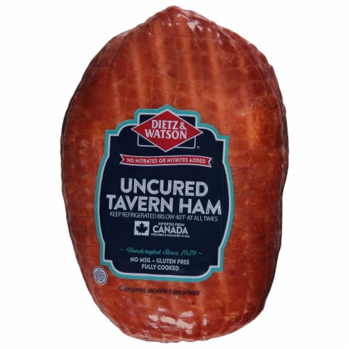 Dietz & Watson® Tavern Ham Fresh Sliced Deli Meat Perspective: front