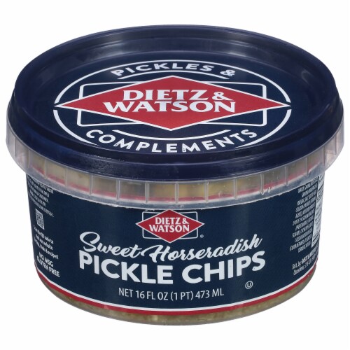 Dietz & Watson Sweet Horseradish Pickles Perspective: front