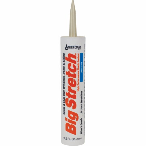 Sashco® Big Stretch® Almond Elastomeric Caulk Perspective: front