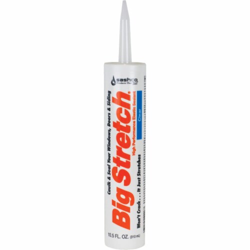 Sashco® Big Stretch® Clear Acrylic Caulk Perspective: front