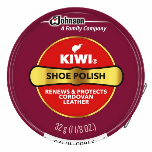 Kiwi® Shoe Polish Paste - Cordovan Perspective: front