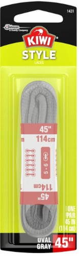 45 Inch Oval Kiwi Grey Fun Lace Perspective: front