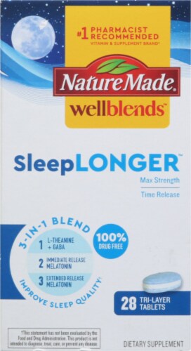 Nature Made® Sleep Longer Dietary Supplement Perspective: front