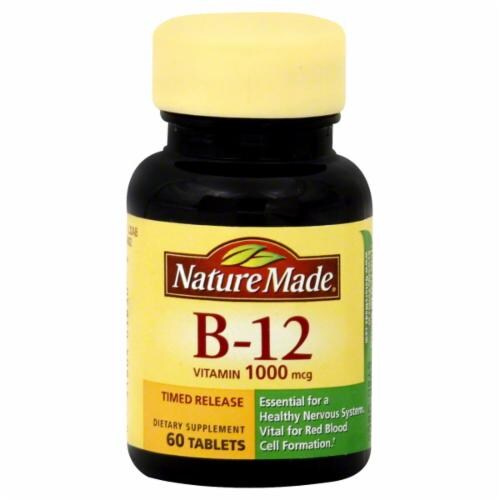 Nature Made Vitamin B 12 1000mcg Tablets Perspective: front