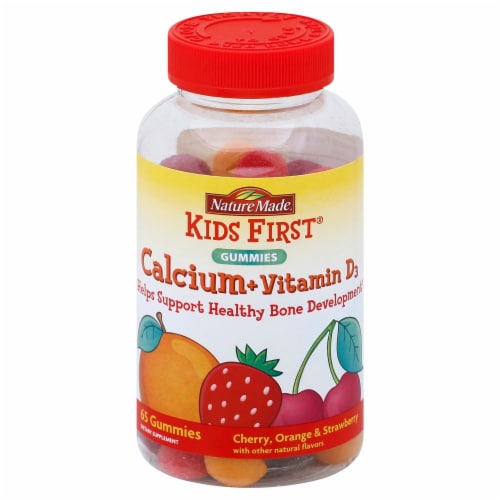 Kroger Nature Made Kids First Calcium Vitamin D Gummies 65 Ct