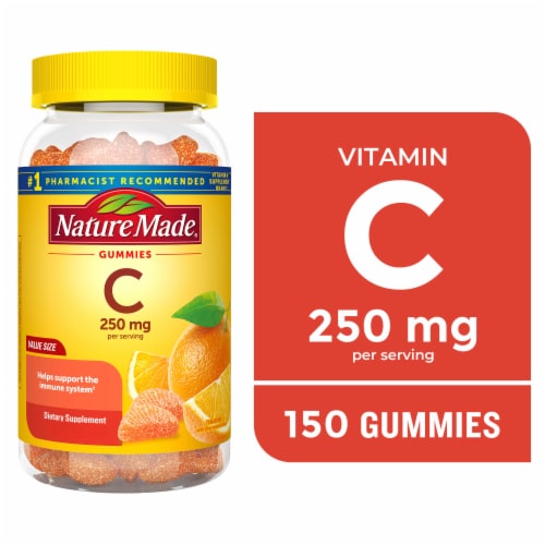 Nature Made® Vitamin C Gummies 250mg Perspective: front