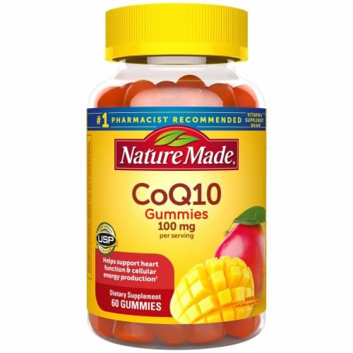 Nature Made® Mango Flavored CoQ10 Gummies Perspective: front