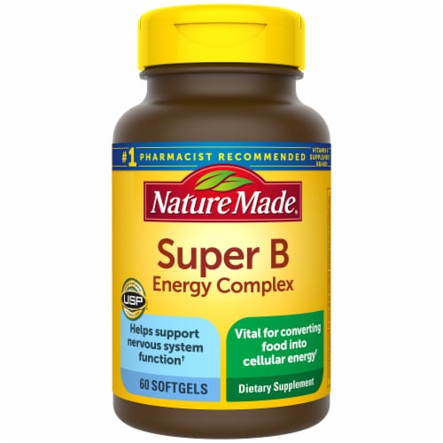 Nature Made® Super B Energy Complex Softgels Perspective: front