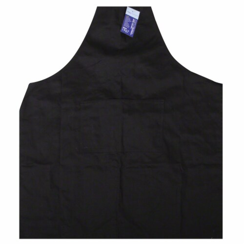 Now Designs Black Basic Apron Perspective: front