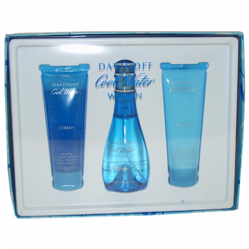Davidoff Cool Water 3.4oz EDT Spray 2.5oz Creamy Body Sorbet 2.5