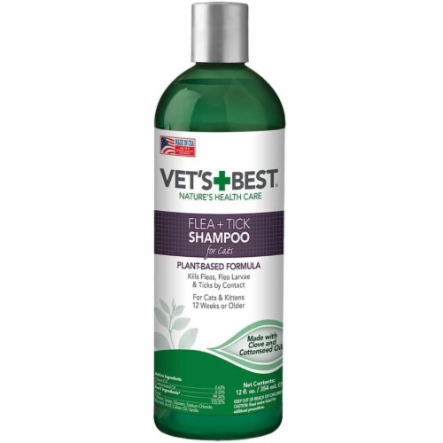 Vet s Best Flea Tick Shampoo for Cats 12 fl oz 1 Kroger