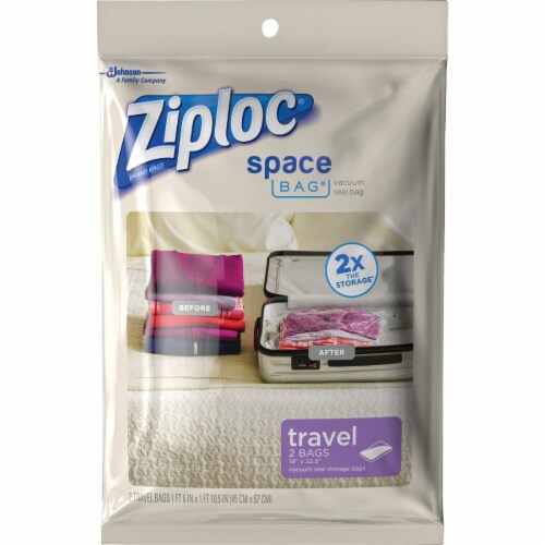  Ziploc Space Bag Clothes Vacuum Sealer Storage Bags