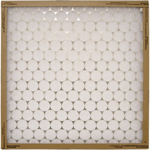Flanders 16X25X2 FBRGL AIR FILTER 10155.021625 Pack of 12, 16In.x25In